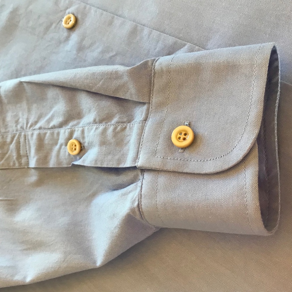 GUCCI UNIFORM OVERSIZED BOYFRIEND BUTTON DOWN SHIRT - Picture 4 of 11